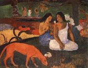 Paul Gauguin Pastime oil painting artist